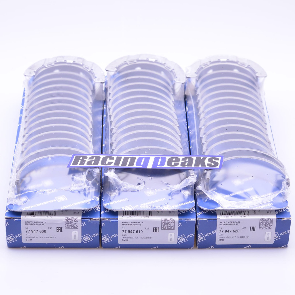 Main bearings fits BMW N54B30 N55B30 N52 N53 135i M135i M235i 335i 535i 640i