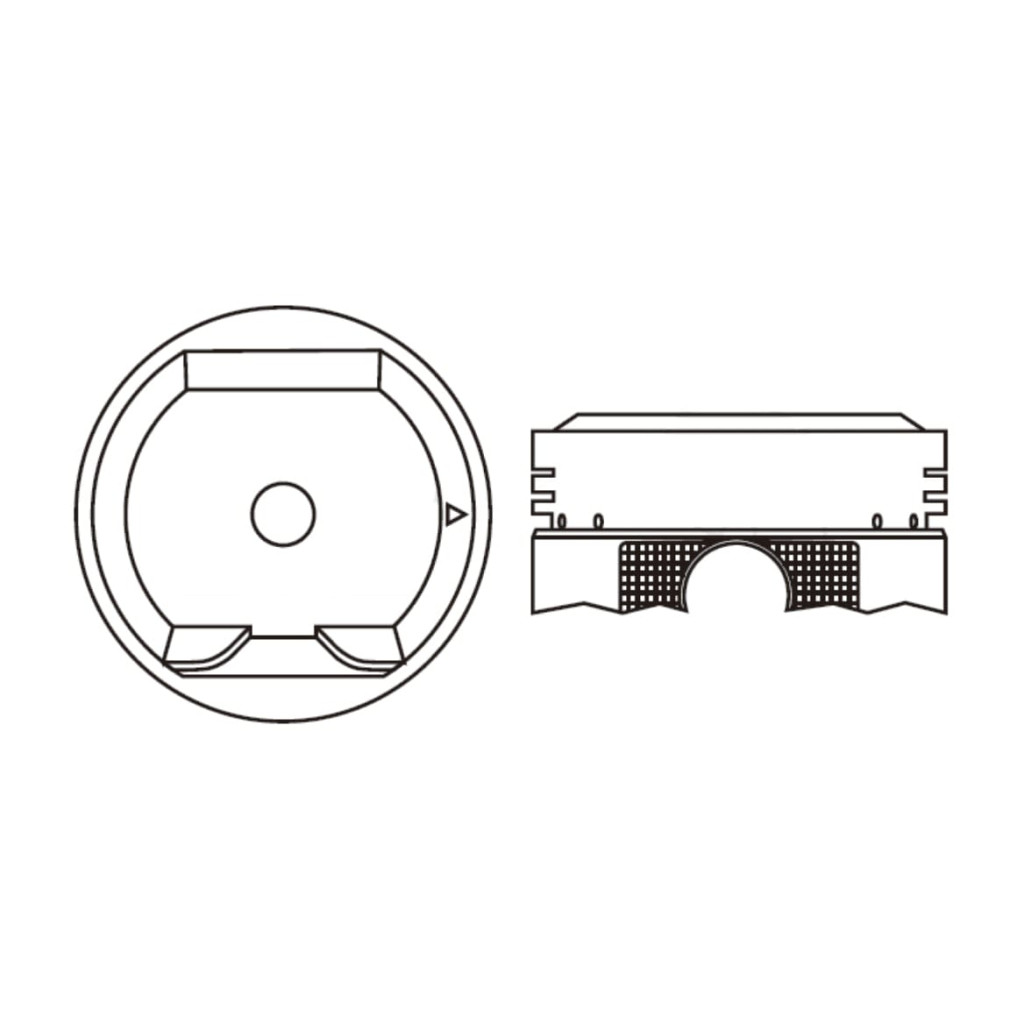 Piston set fits Daihatsu Charade Terios 1.3i 16v SOHC HC 1990-