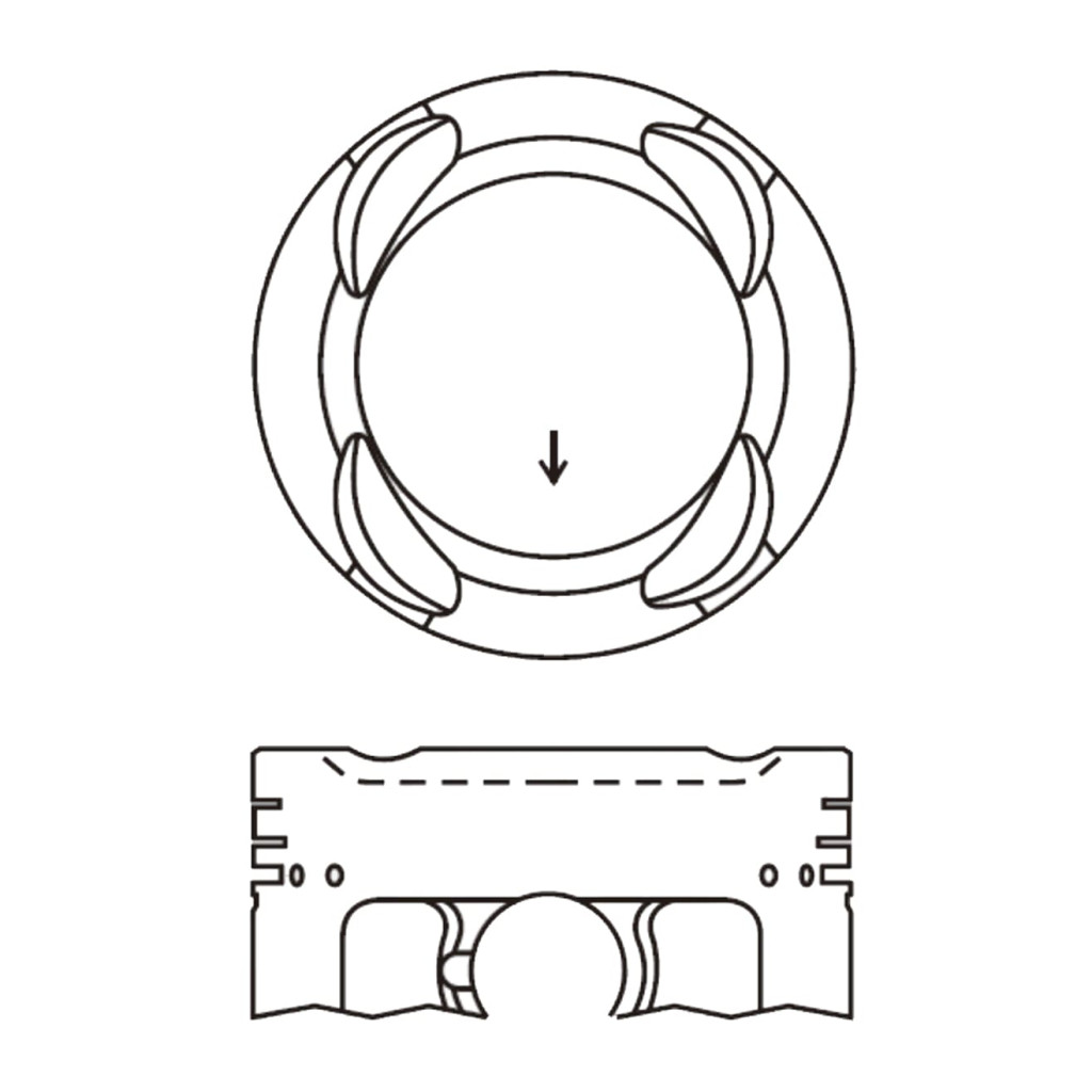 Piston set fits Suzuki Vitara Swift Cultus Baleno 1.6 1990-2003 G16B 16v