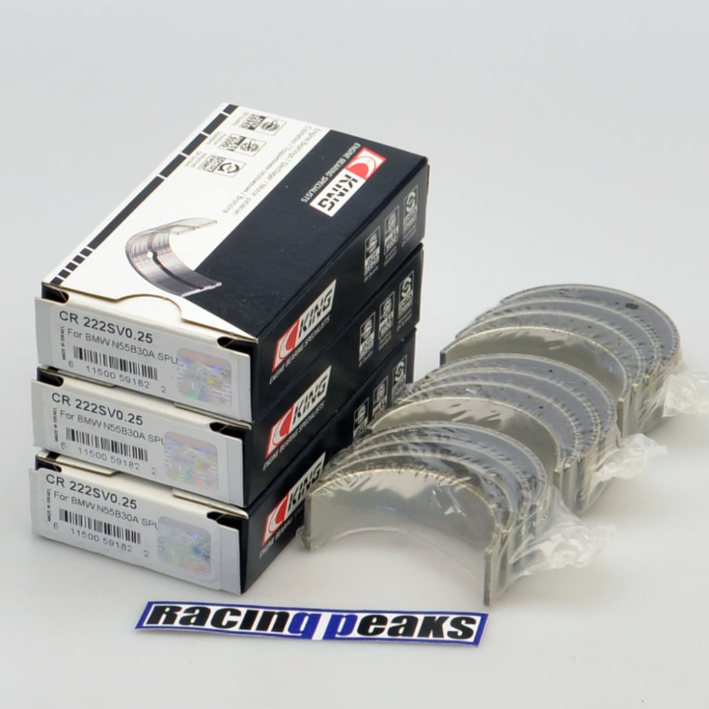 BMW 135 235 335 535 640 740 X5 35i N54B30 N55B30 rod bearings KING CR222SV