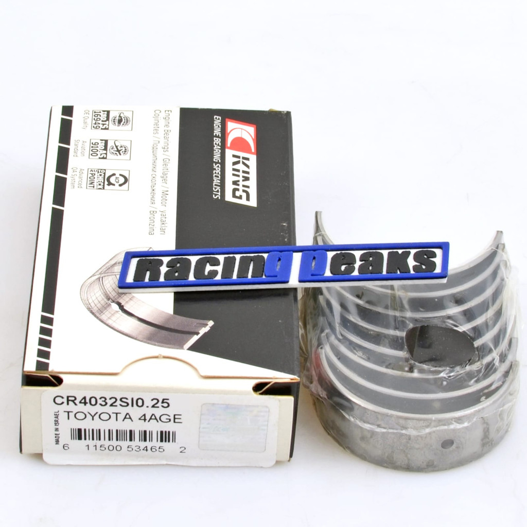 Rod bearings fits Toyota Corolla Celica MR2 1.6 1983-1994 4AGE 4AGZE
