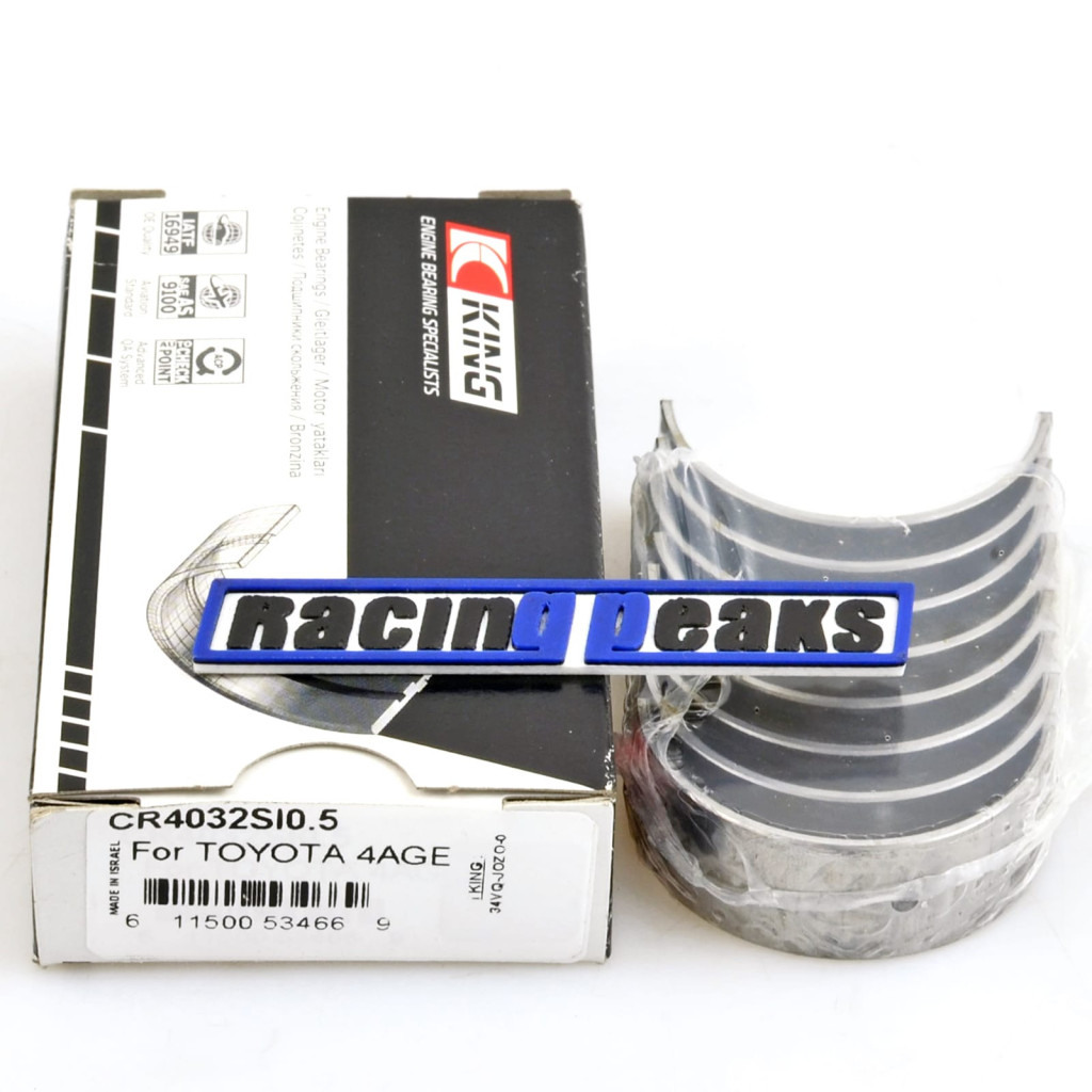 Rod bearings fits Toyota Corolla Celica MR2 1.6 1983-1994 4AGE 4AGZE