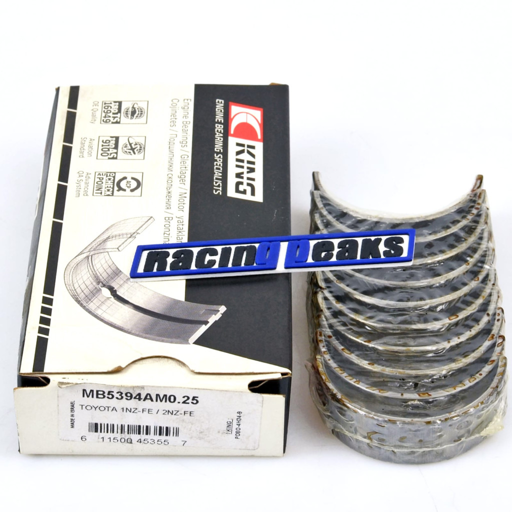 Main bearings fits Toyota Prius Yaris 1.3 1.5 1999-2020 1NZFE 2NZFE