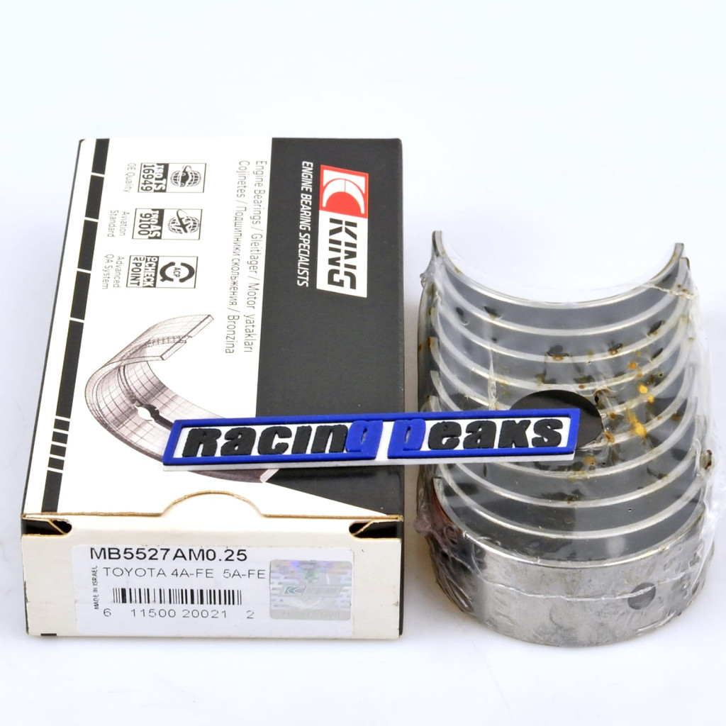Main bearings fits Toyota Carina Corolla Celica MR2 1.5 1.6 1983-00 2A 3A 4A