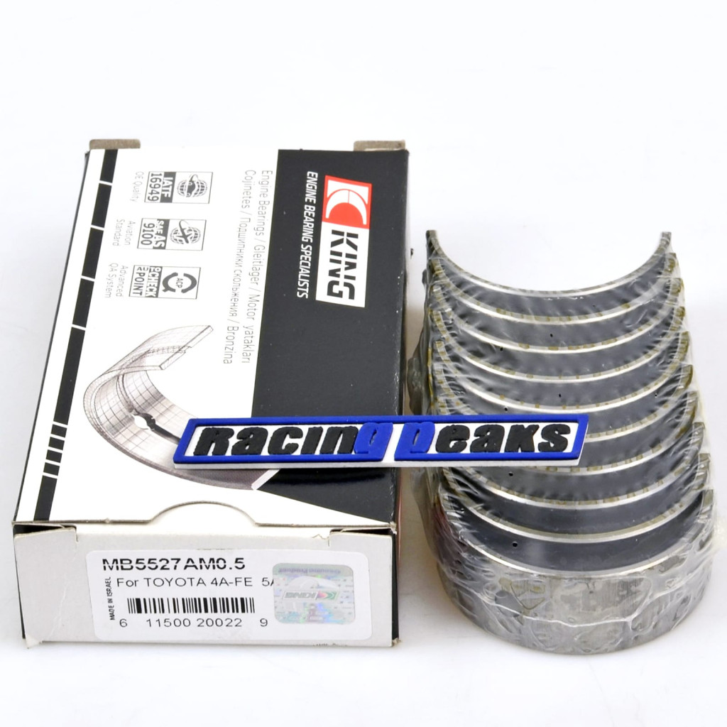 Main bearings fits Toyota Carina Corolla Celica MR2 1.5 1.6 1983-00 2A 3A 4A