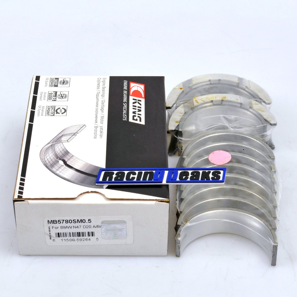 Main bearings fits BMW N47D20 120d 316d 320d 325d 420d 520d 525d X1 X3 20d