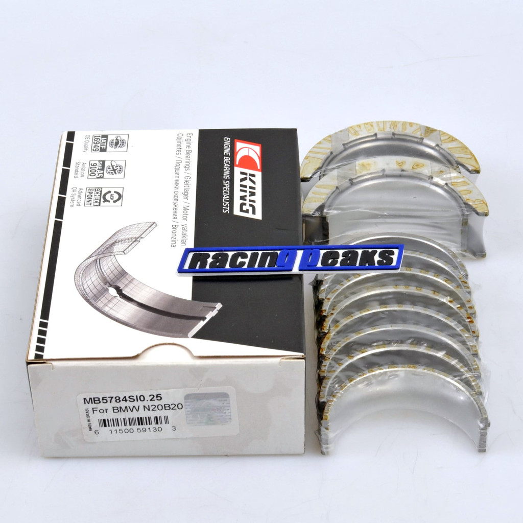 Main bearings fits BMW N20B20 320 328 420 428 520 X1 Z4 20i King MB5784SI