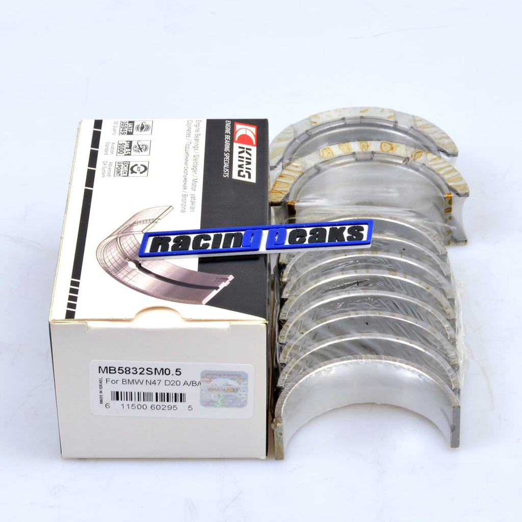 Oversize main bearings fits BMW N47D20 320d 325d 520d 525d X1 X3 20d