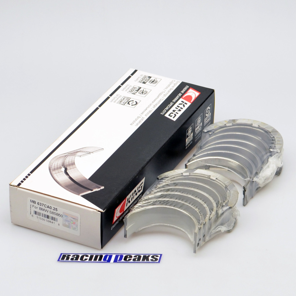 Main bearings fits BMW S85B50 M5 E60 M6 E63 5.0 v10 40v King MB637CA