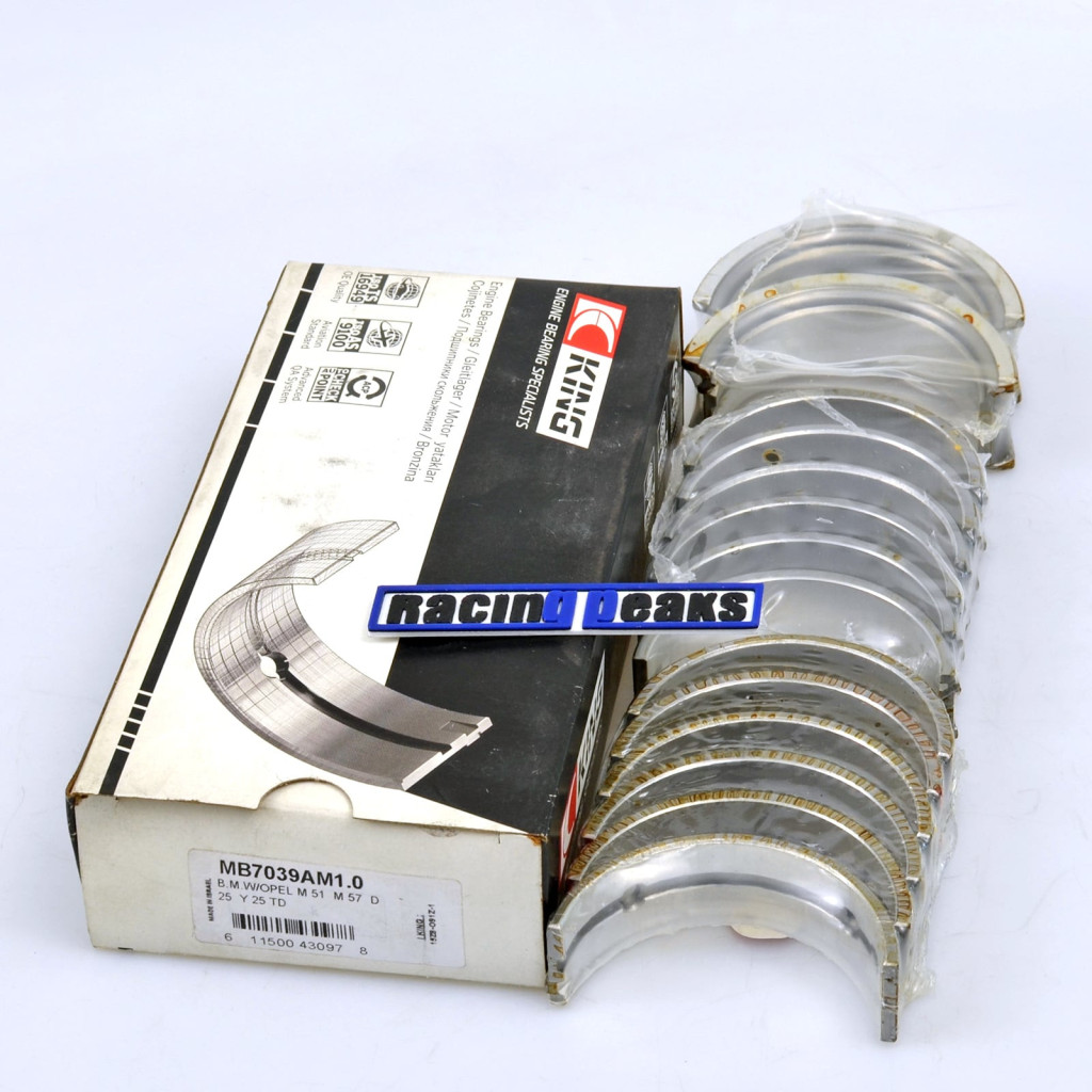 Main bearings fits BMW M20 M50 M52 M54 S54B32 325i 328i 330i 528i Z3 2.8 3.0