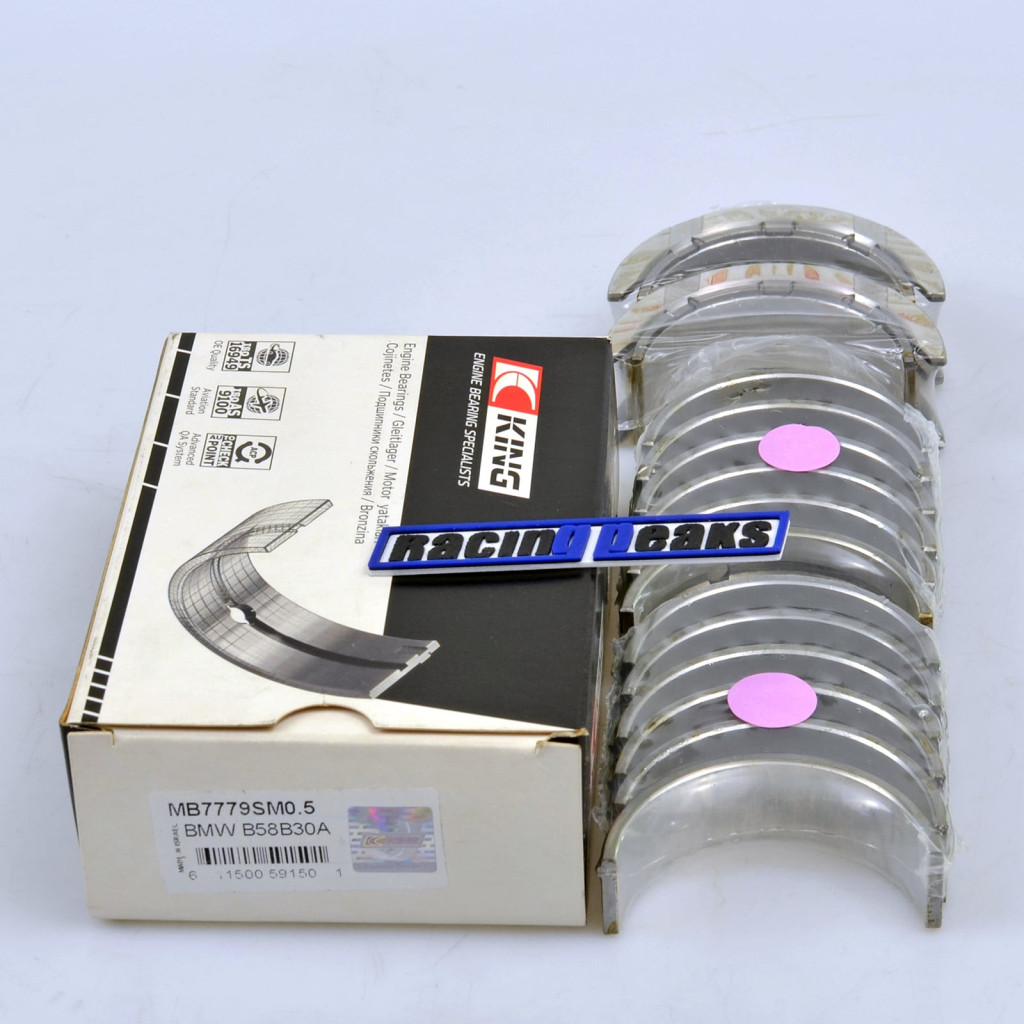 Main bearings fits BMW B58B30 M240i M/340i M/440i 540i X3 X4 M40i 2015-