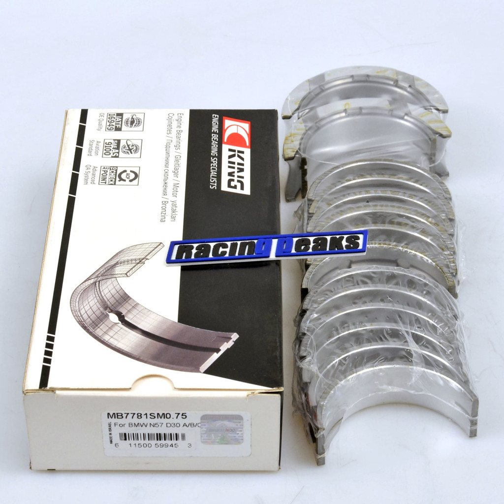 Main bearings fits BMW N57D30 325d 330d 335d 430d 435d 530d 535d X5 X6 30d