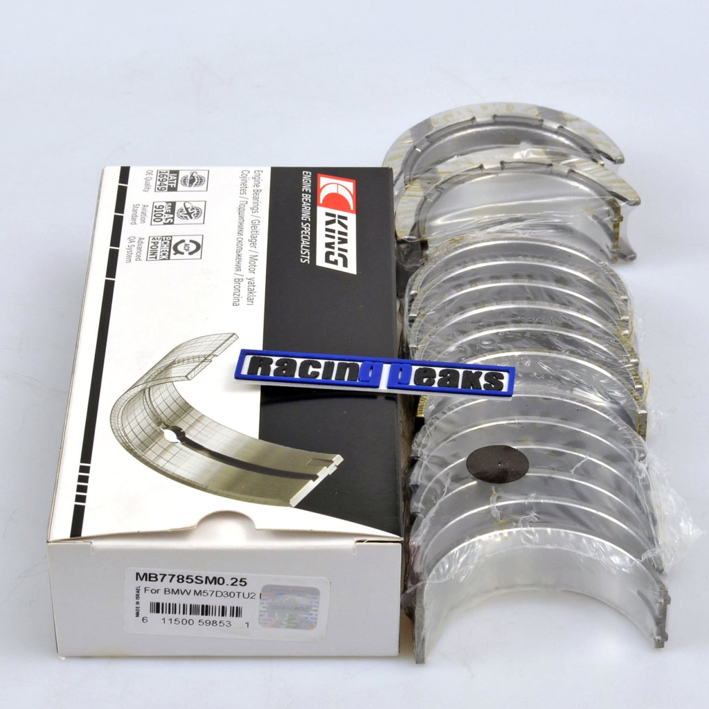 Main bearings fits BMW M57D30 330d 335d 530d 535d X5 X6 30d 35d 2003-