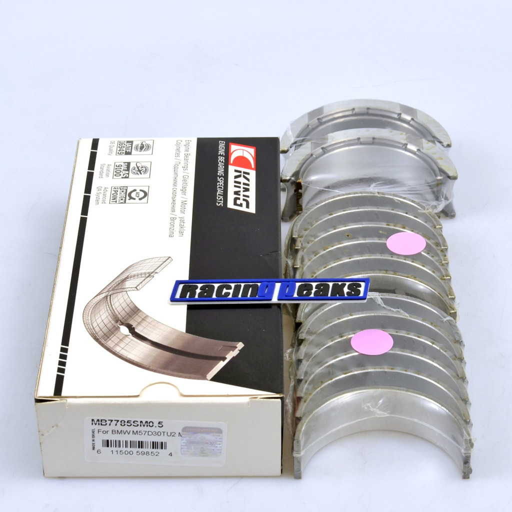 Main bearings fits BMW M57D30 330d 335d 530d 535d X5 X6 30d 35d 2003-