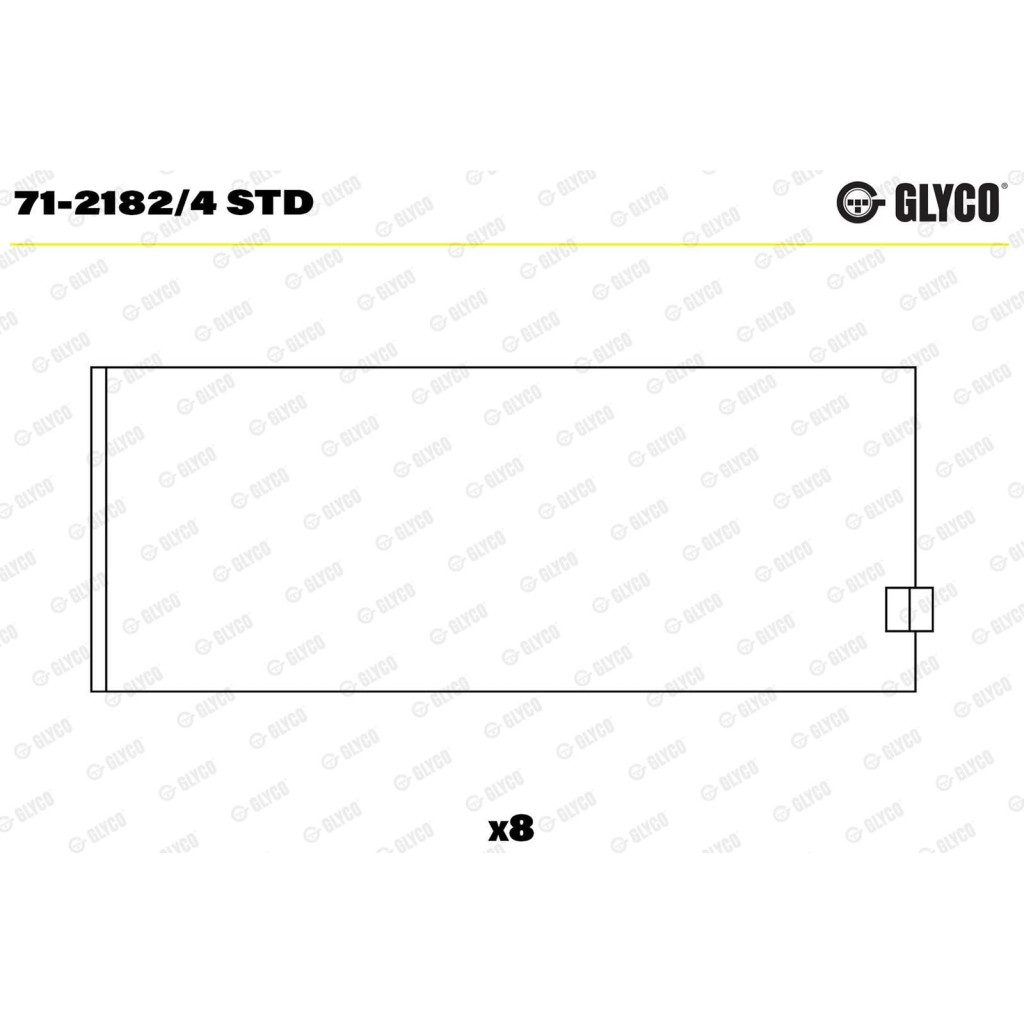 Rod bearings fits BMW 1500 1600 1802 2000 2002 M10 E21 315 316 1962-1988