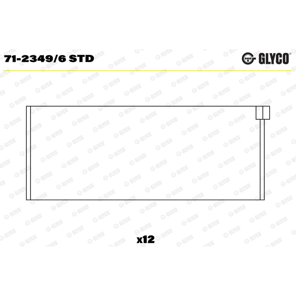 Rod bearings fits Porsche 911 914 2.0 2.2 H6 1964-1971
