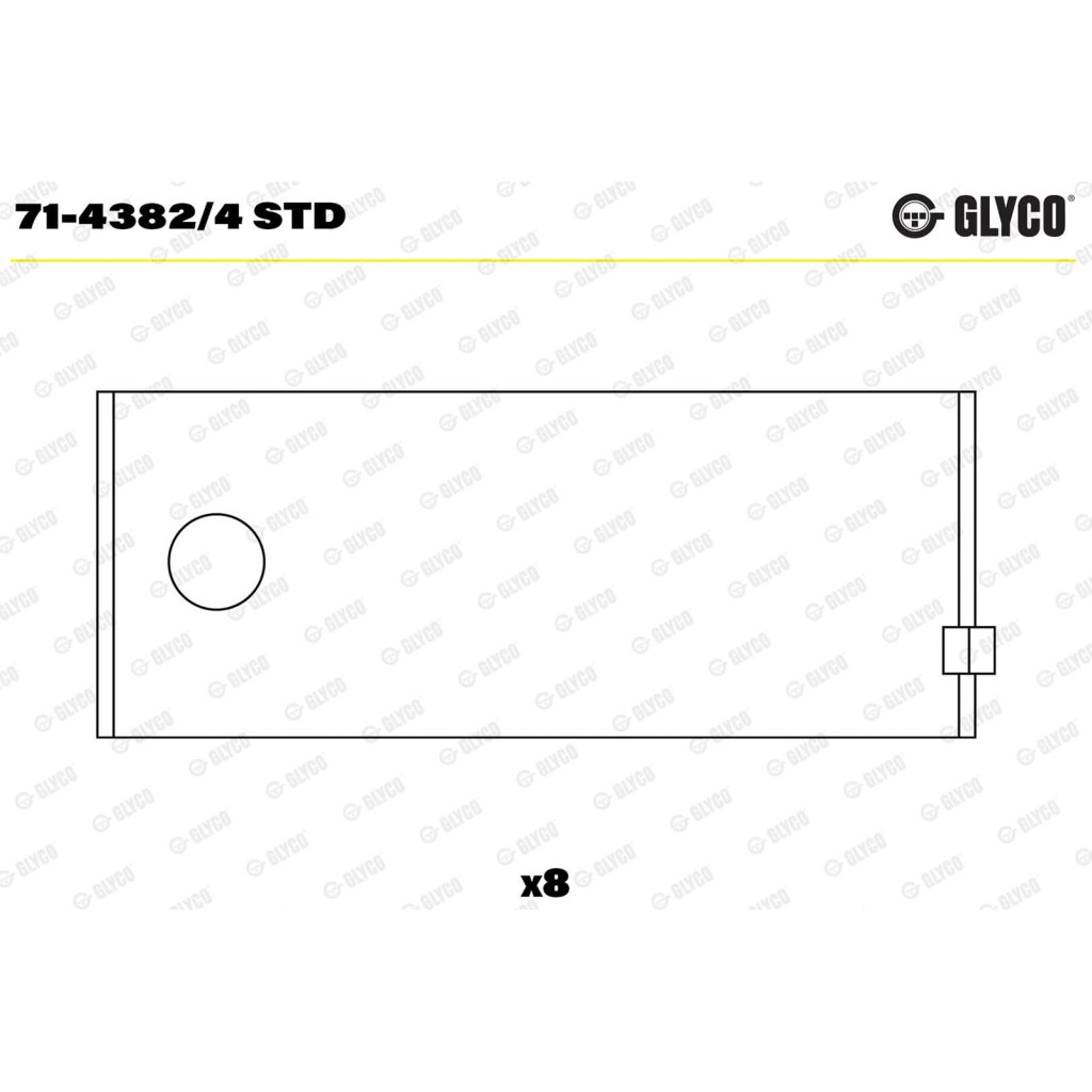 Rod bearings fits FORD Capri Cortina Sierra 1.8 2.0 1972-94 TL20H