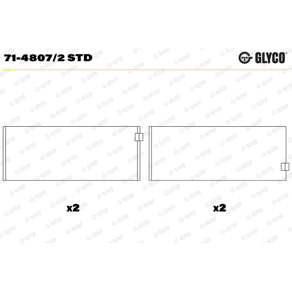 Rod bearings fits BMW N20B20 N54B30 N55B30