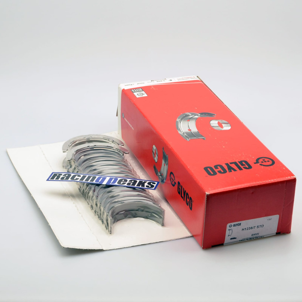 BMW M57D30 D3 D4 D5 330d 530d 535d X5 X6 30d 2003- main bearings Glyco H1238/7