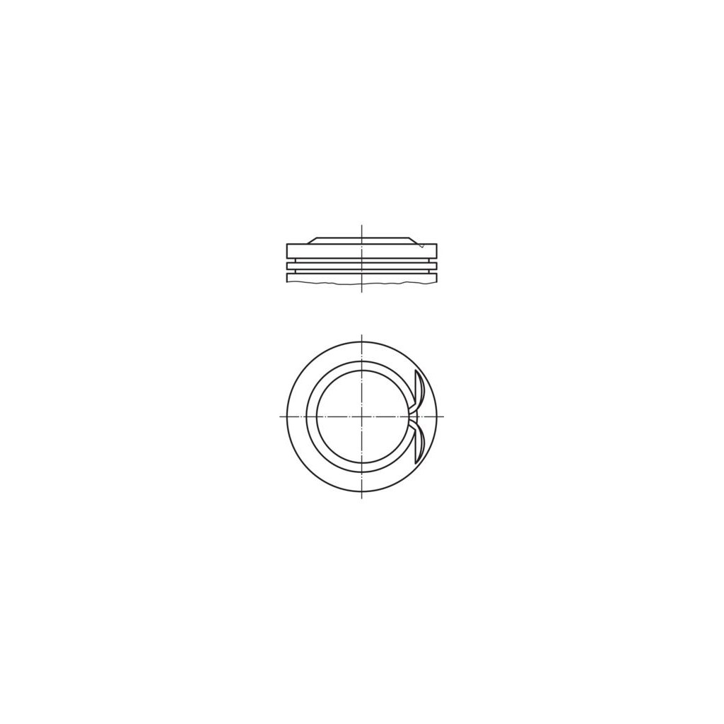 MAHLE piston 71.00 x1 fits VW Audi A3 Bettle Caddy Golf Polo Ibiza 1.2TFSi 2013-
