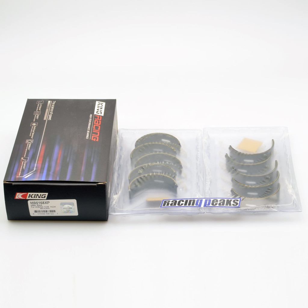 KING Racing MB5168XP main bearings fits Honda H22A1 F22A F22B H23A A18A A20A