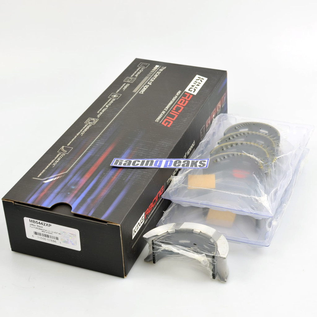 King Racing MB5442XP main bearings fits FORD 2.3T EcoBoost Mazda L3-VDT