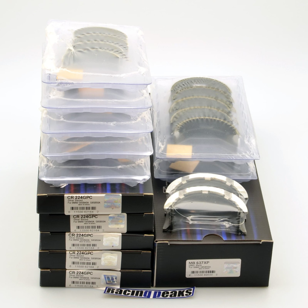 King Racing main & coated rod bearings set fits BMW S85B50 M5 M6 E60 E61 E63 E64