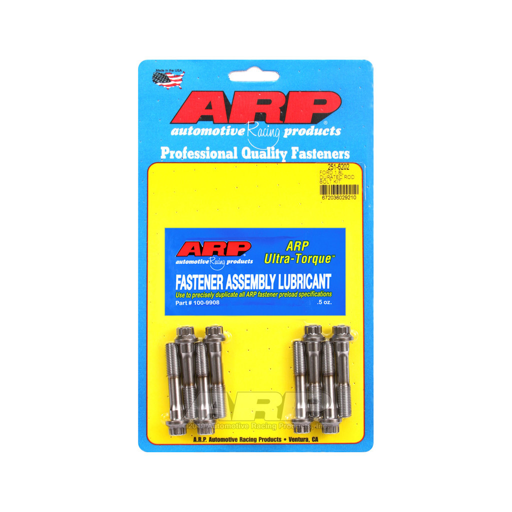 ARP Rod Bolt Kit M9 fits Ford 1.8 Duratec 251-6202