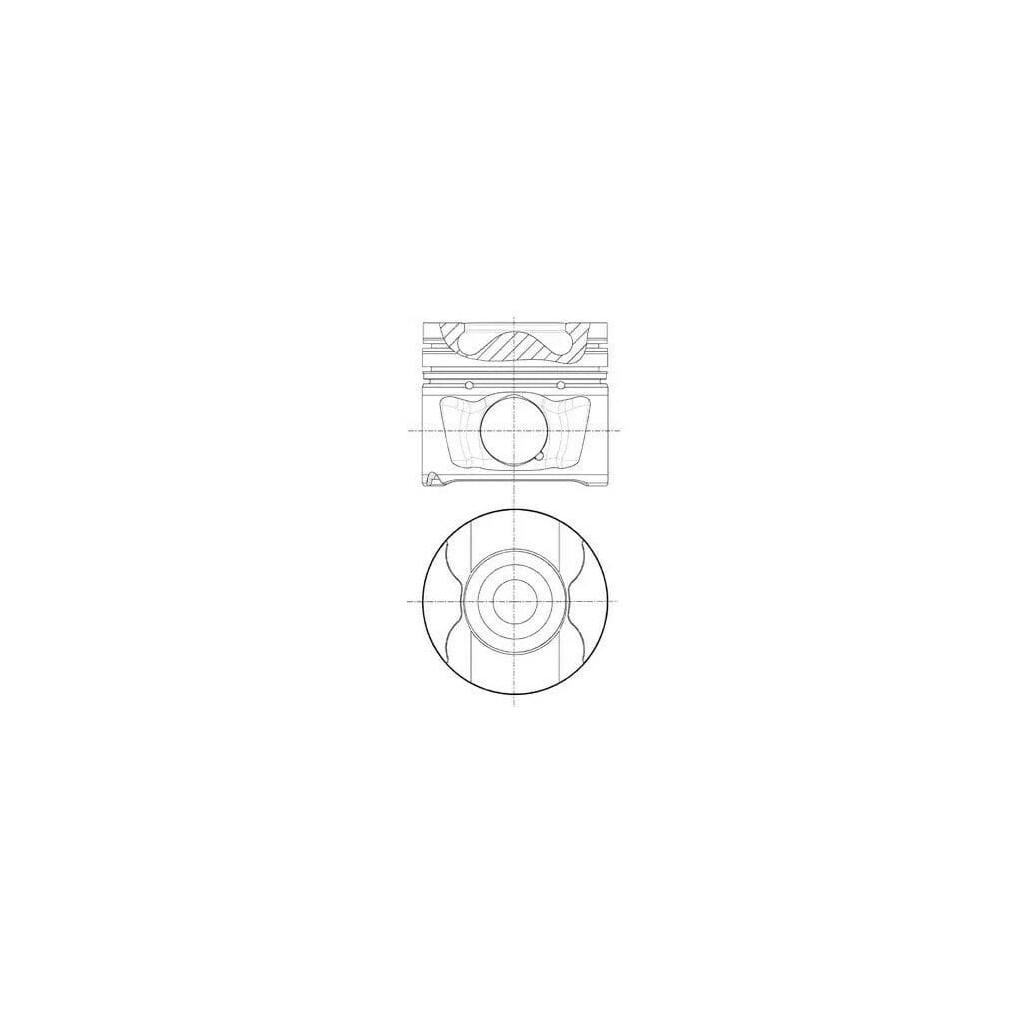 Engine piston fits Land Rover Discovery Ranger Rover 2.7TD 276DT DT17 81.00 STD