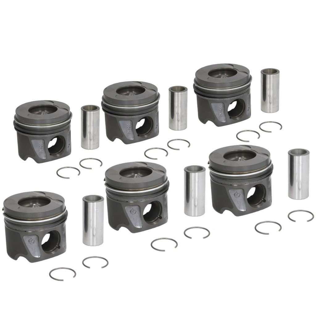 Piston set fits Dodge Mercedes Sprinter 3.0 OM642 E ML GL 320CDI 350CDI