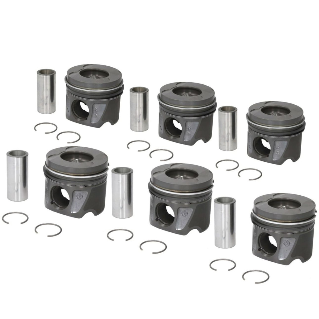 Piston set fits Dodge Mercedes Sprinter 3.0 OM642 E ML GL 320CDI 350CDI