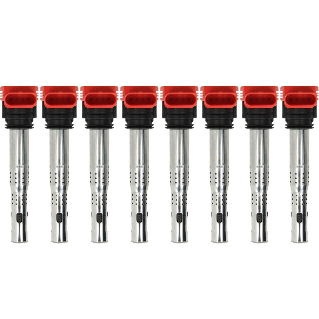 NGK U5014 ignition coil set fits Audi 4.2 FSI R8 A6 A8 S5 Q7 v8 BVJ BAR CAUA