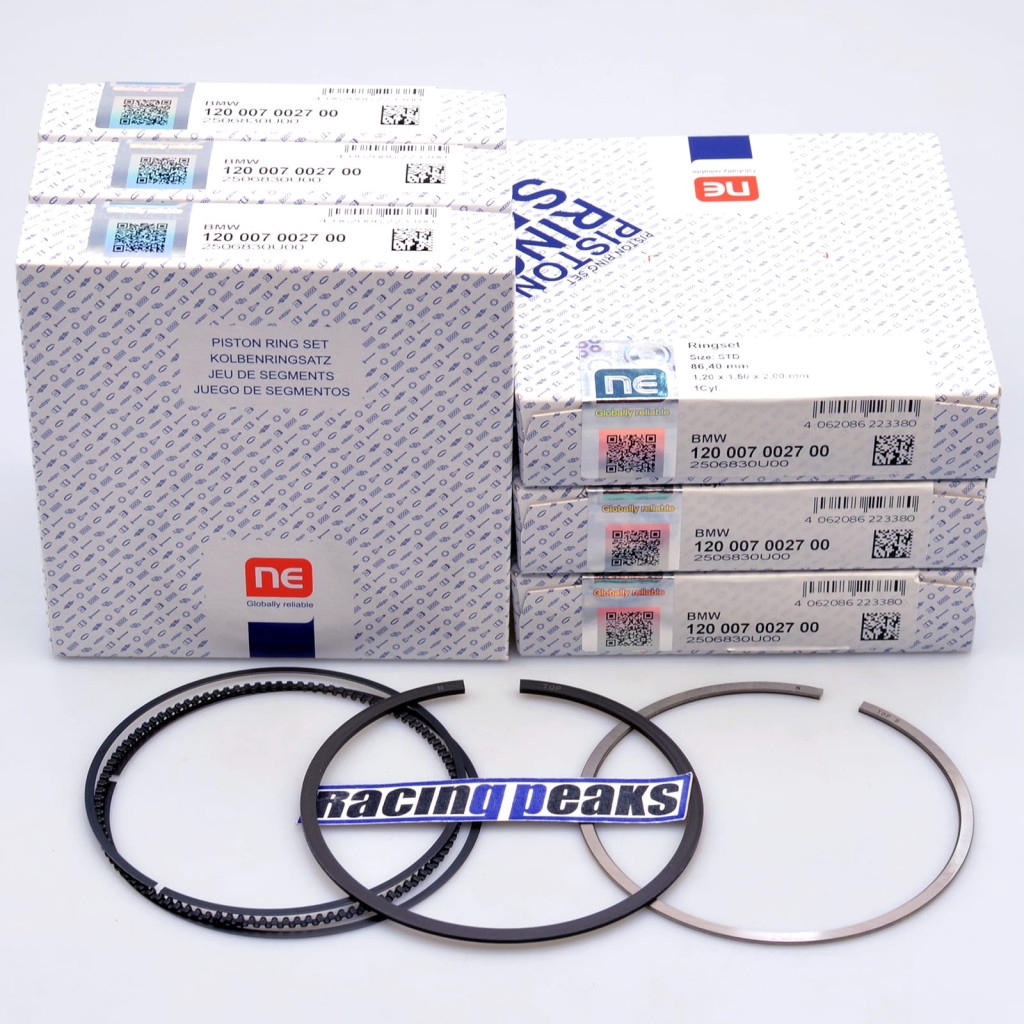 Piston rings x6 fits BMW S50B32 S52B32 M3 Z3M 1995-2000