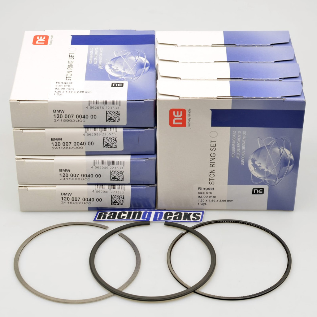 Piston rings x8 fits BMW S65B40 S65B44 M3 GTS CRT 4.0L 4.4L 11257840940