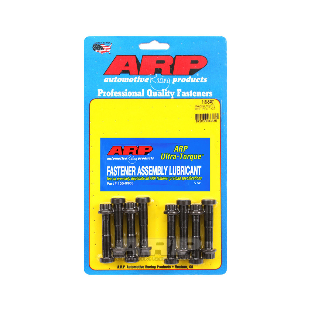 ARP Rod bolt kit fits Mazda 1.6L B6 1.8L BP DOHC Miata M9 1988-05 118-6401