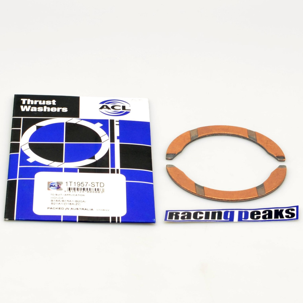 ACL 1T1957 Thrust washers fits Honda Acura B16 B17 B18 B20 K20 K23 K24 16v