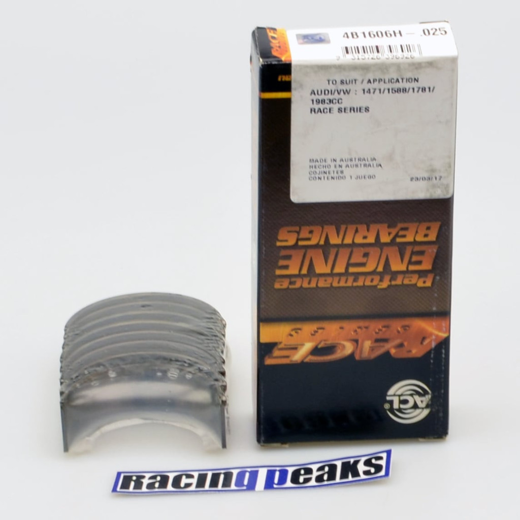 ACL Race 4B1606H-.025 Rod bearings fits Audi VW 1.8T 20v AEB BAM AGU A4 TT S3