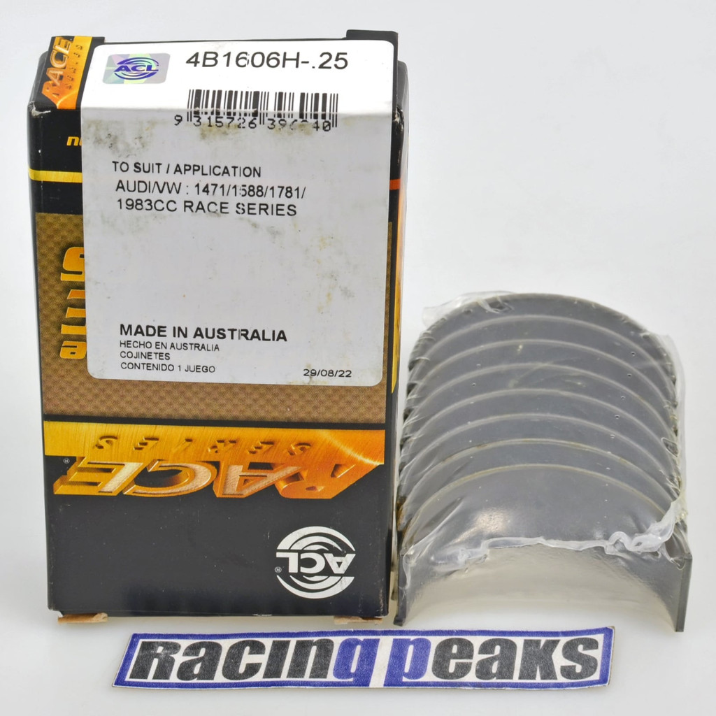 ACL Race 4B1606H-.25 Rod bearings fits Audi VW 1.8T 20v AEB BAM AGU A4 TT S3