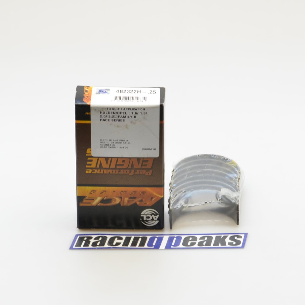ACL Race 4B2322H-.25 Rod bearings fits Opel C20XE C20LET Z20LET Z20LEH Z20LER