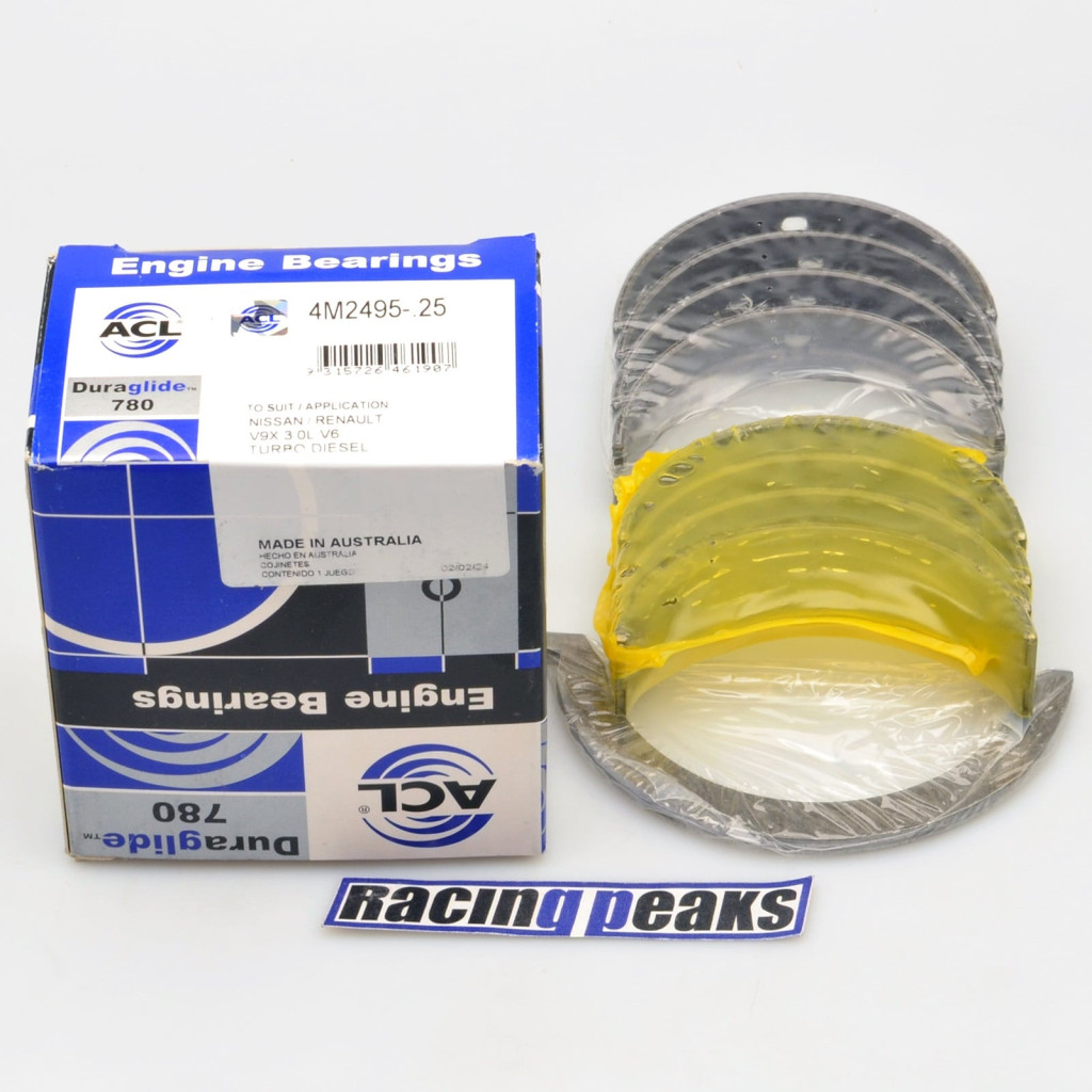 ACL Main bearings fits Nissan Pathfinder Navara EX30d FX30d M30d 3.0d V9x