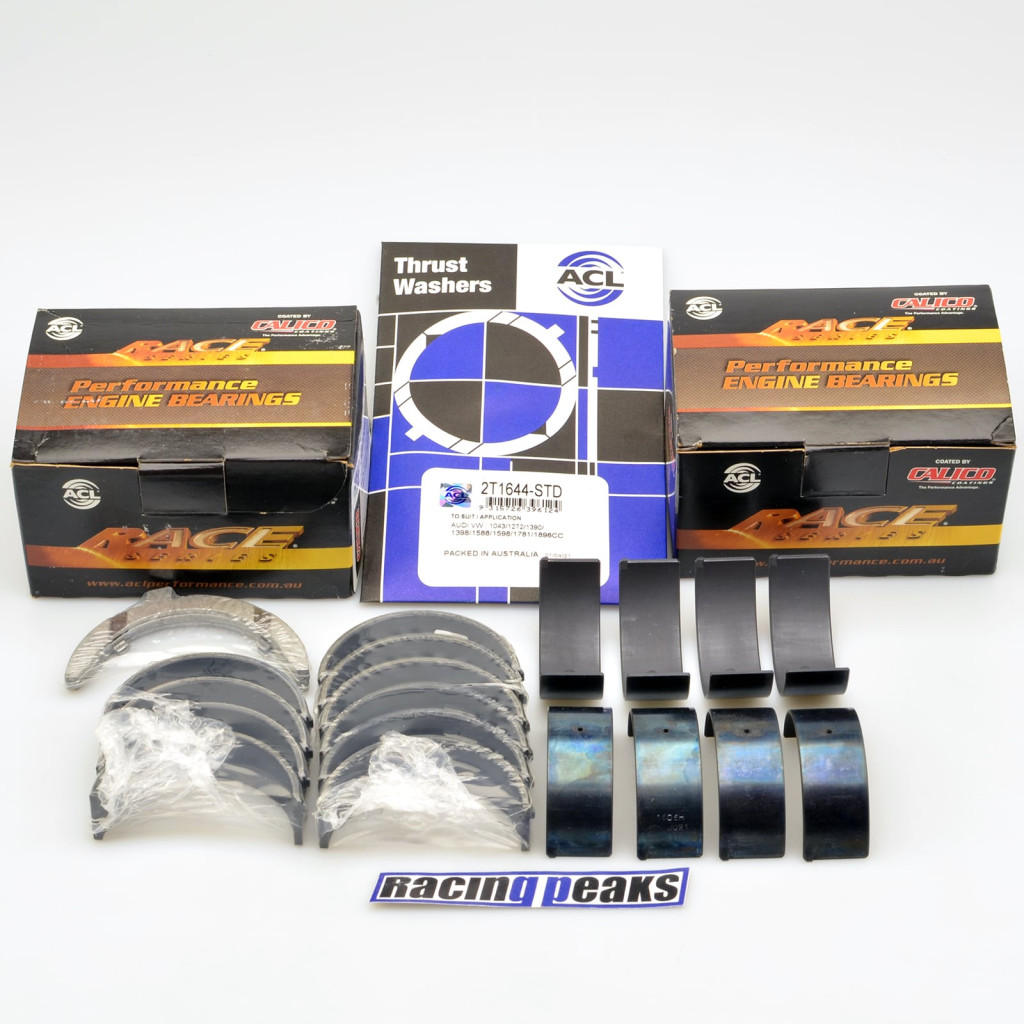 ACL Race coated Main con Rod bearings set for Audi VW 1.8T 20v AEB BAM TT A4 S3