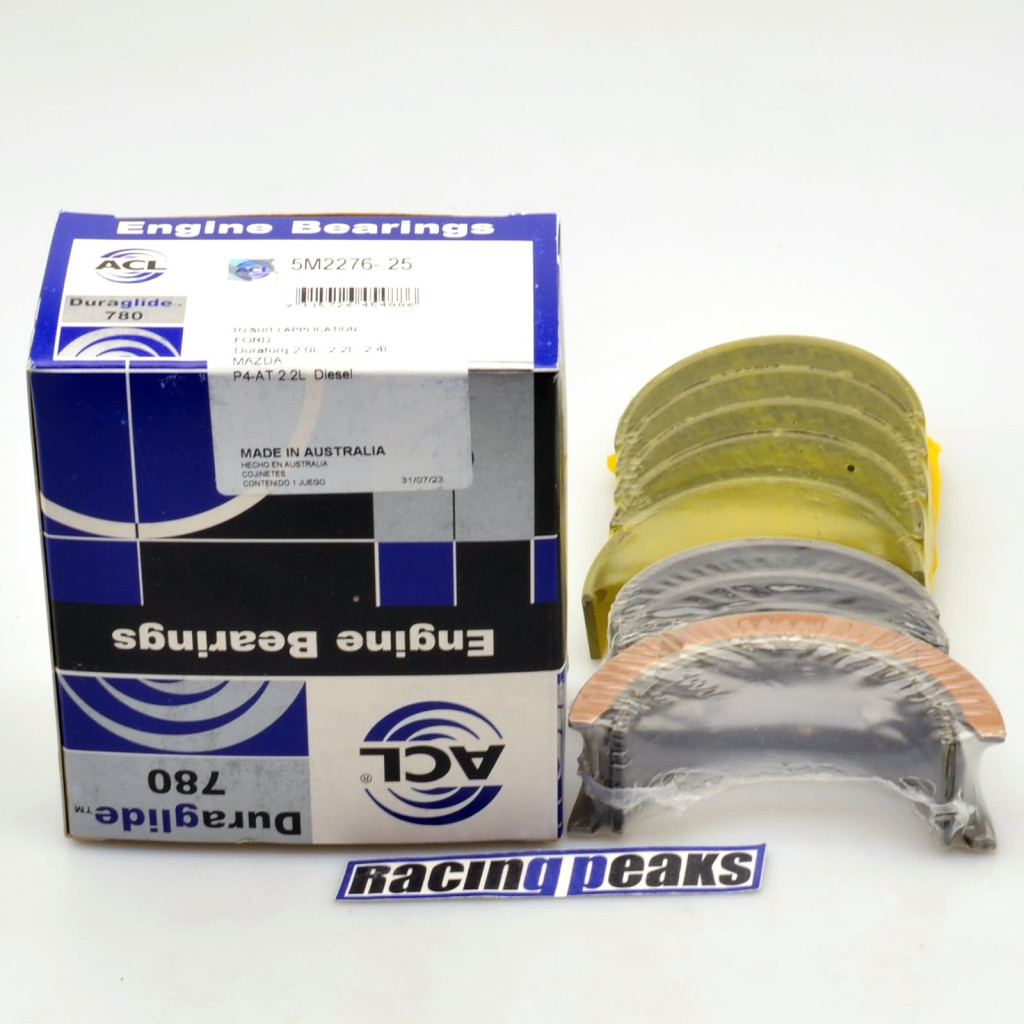 ACL 5M2276-.25 Main bearings fits Ford Mondeo Transit Ranger 2.0 2.2 2.4 Duratorq