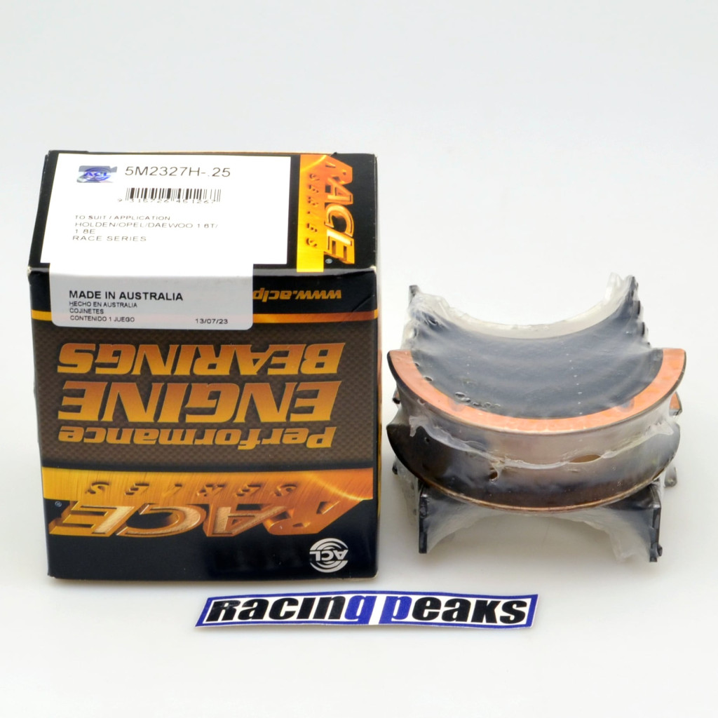 ACL 5M2327H-.25 Main bearings fits GM C20LET Z20LET-LEH-LER C20XE GSi OPC VXR