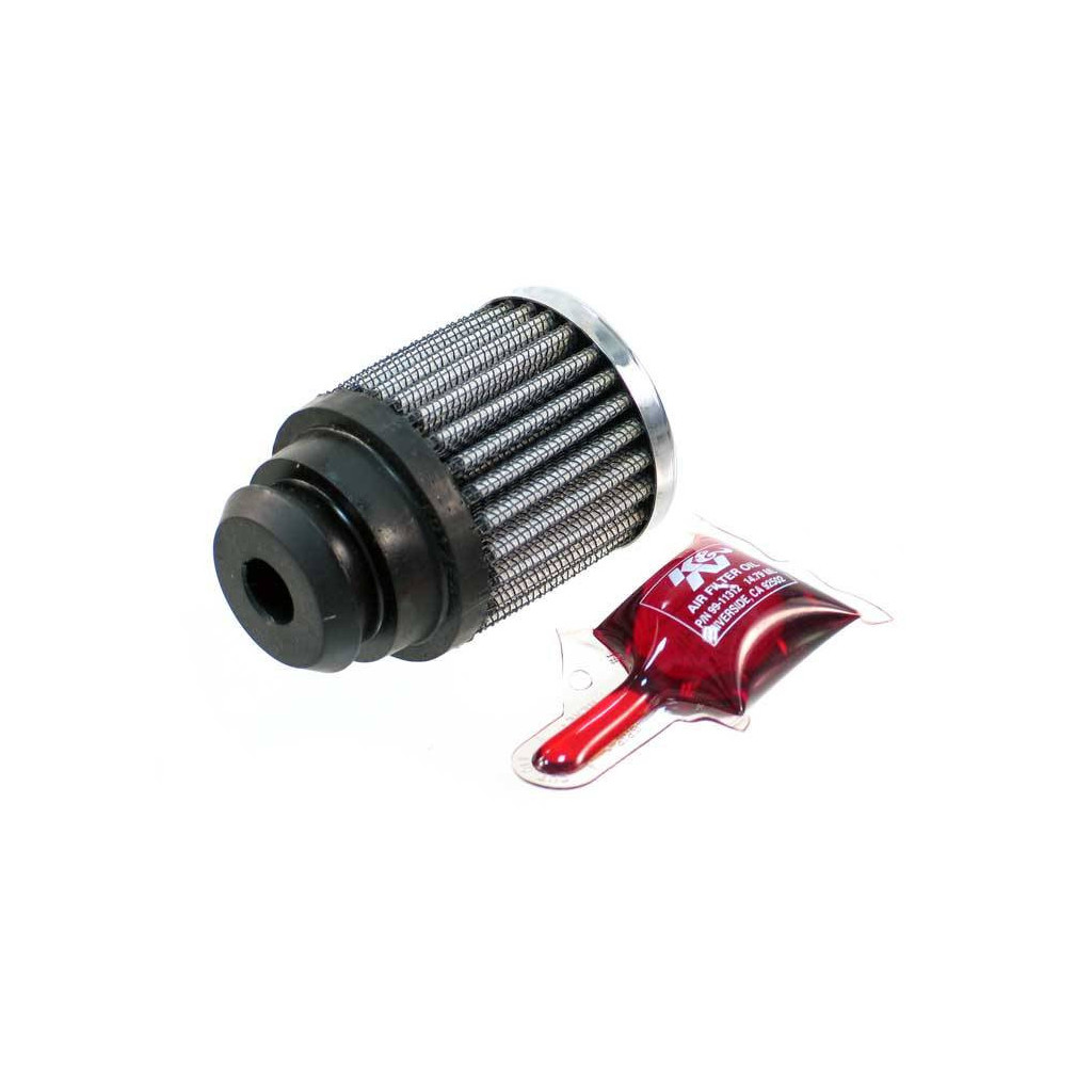 K&N 62-1485 Ventilation Breather air filter Push-In Flange 1.25in / 32mm