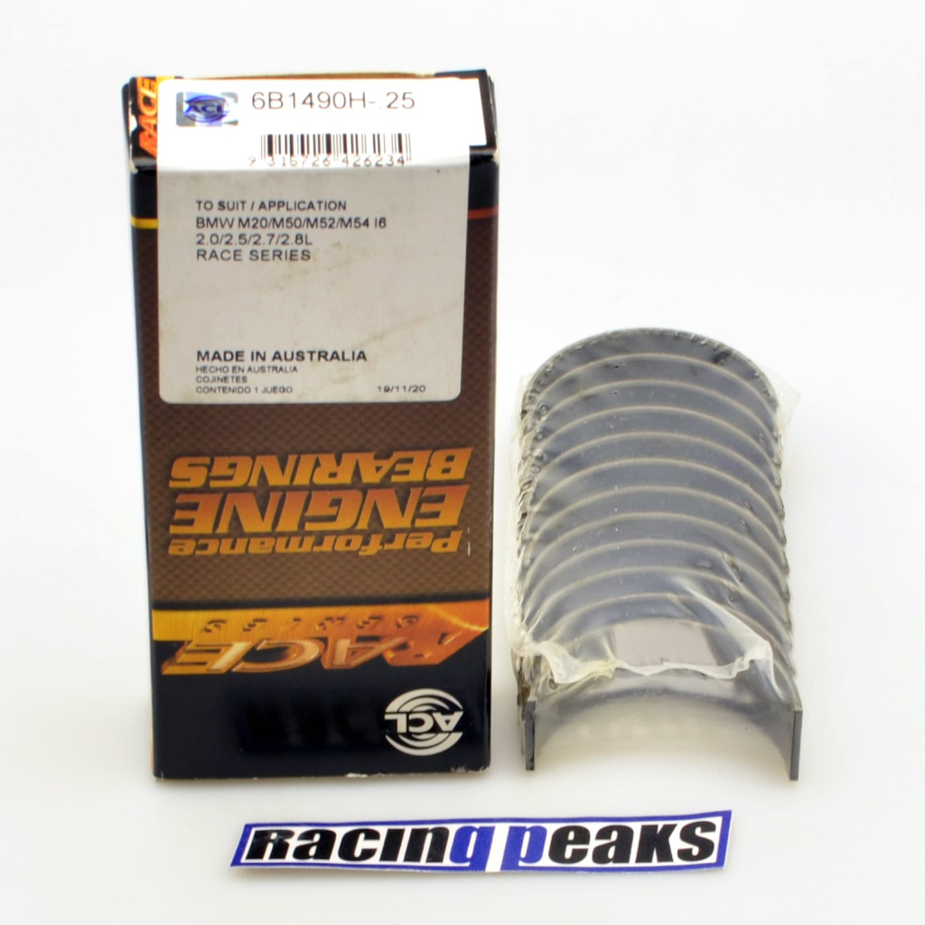 ACL Race 6B1490H-.25 Rod bearings fits BMW M54 M52 M50 M20 2.0L-3.2L