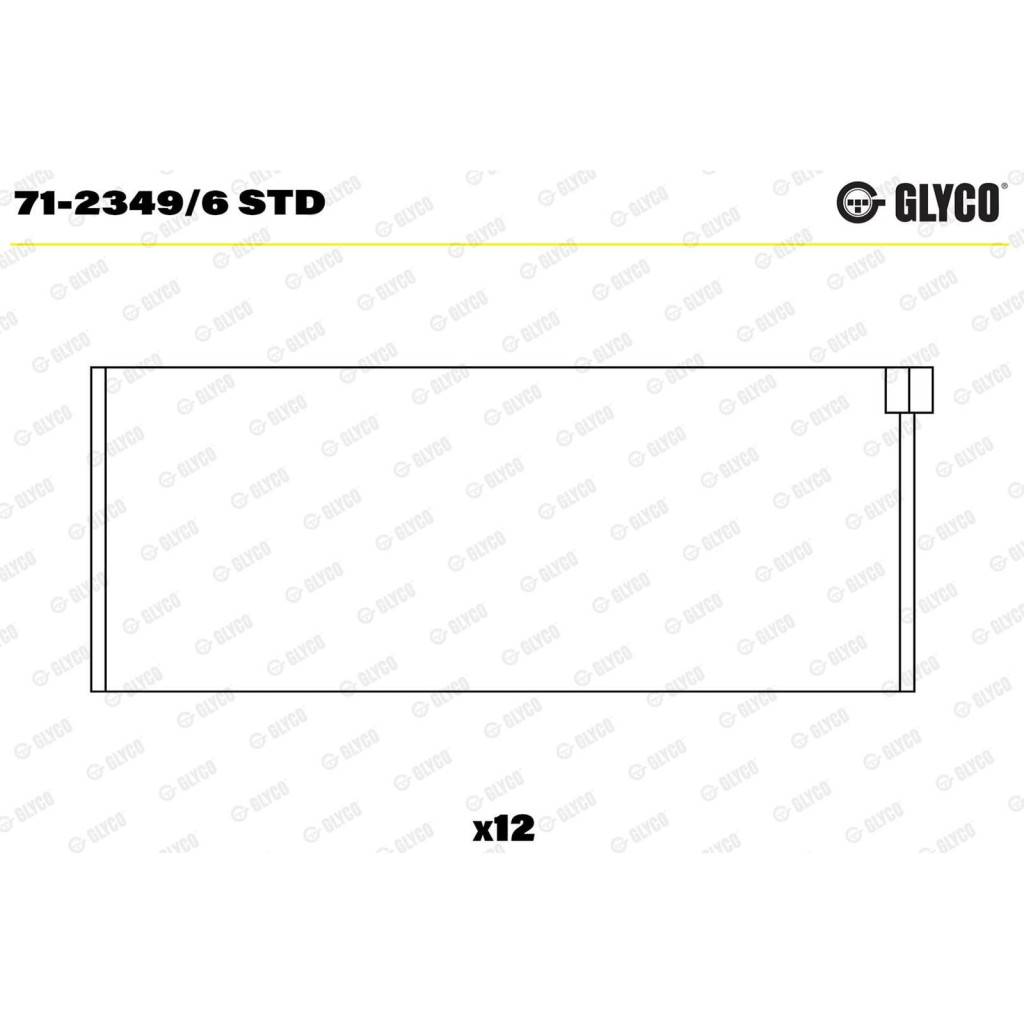 Rod bearings fits Porsche 911 914 2.0 2.2 H6 1964-1971