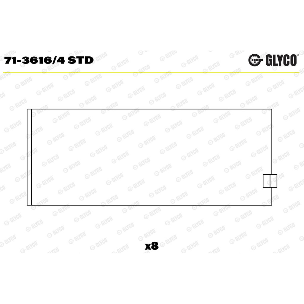 Rod bearings fits Volvo 240 360 740 760 940 960 1980-1998 B200 B230