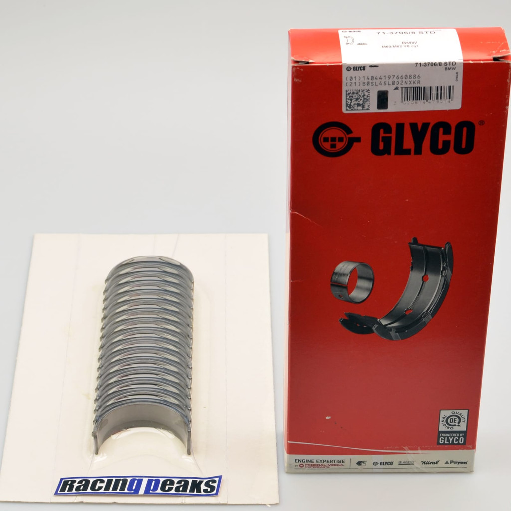 BMW M60B30 M60B40 M62B35 M62B44 M62B46 Rod bearings Glyco 71-3706/8 11241715701