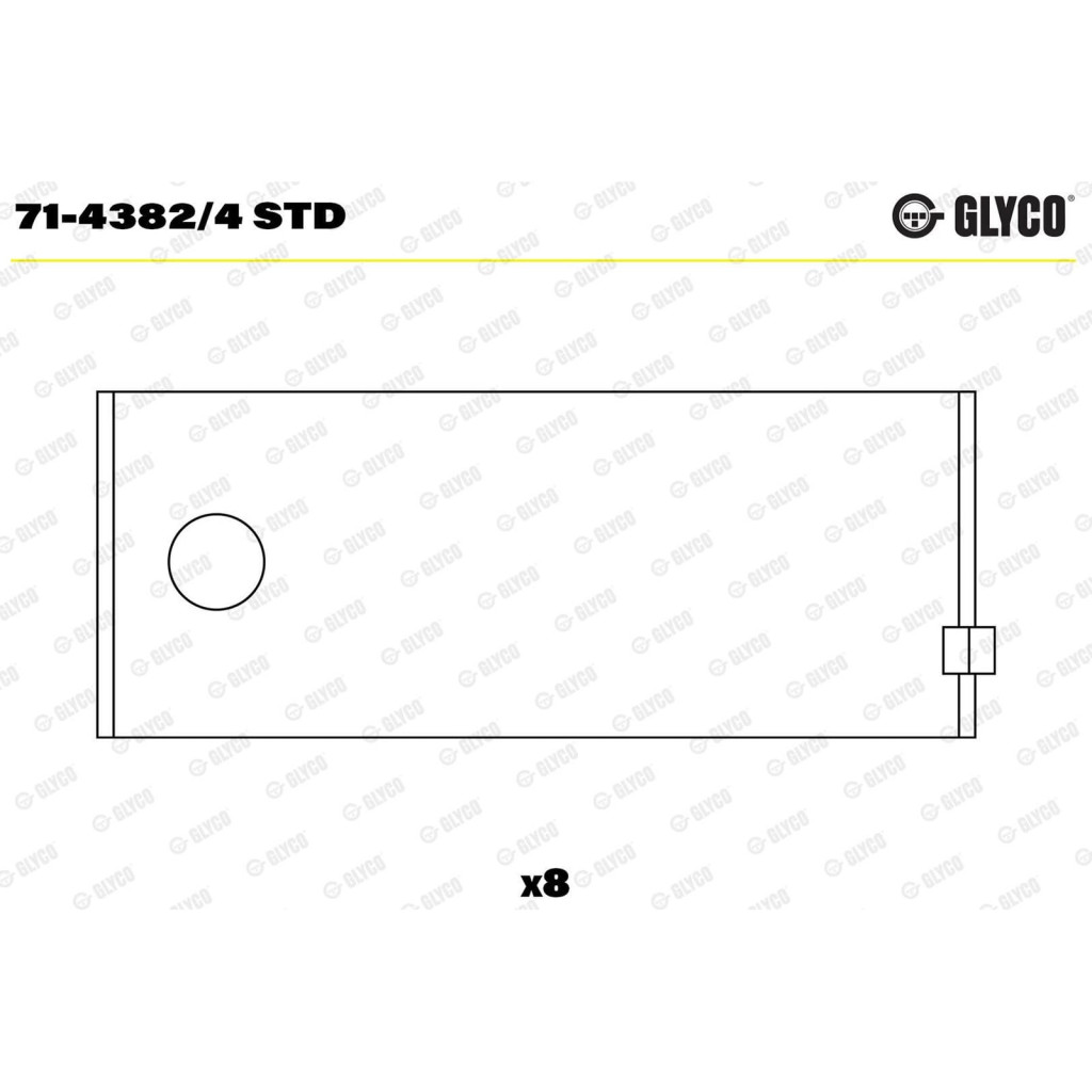 Rod bearings fits FORD Capri Cortina Sierra 1.8 2.0 1972-94 TL20H
