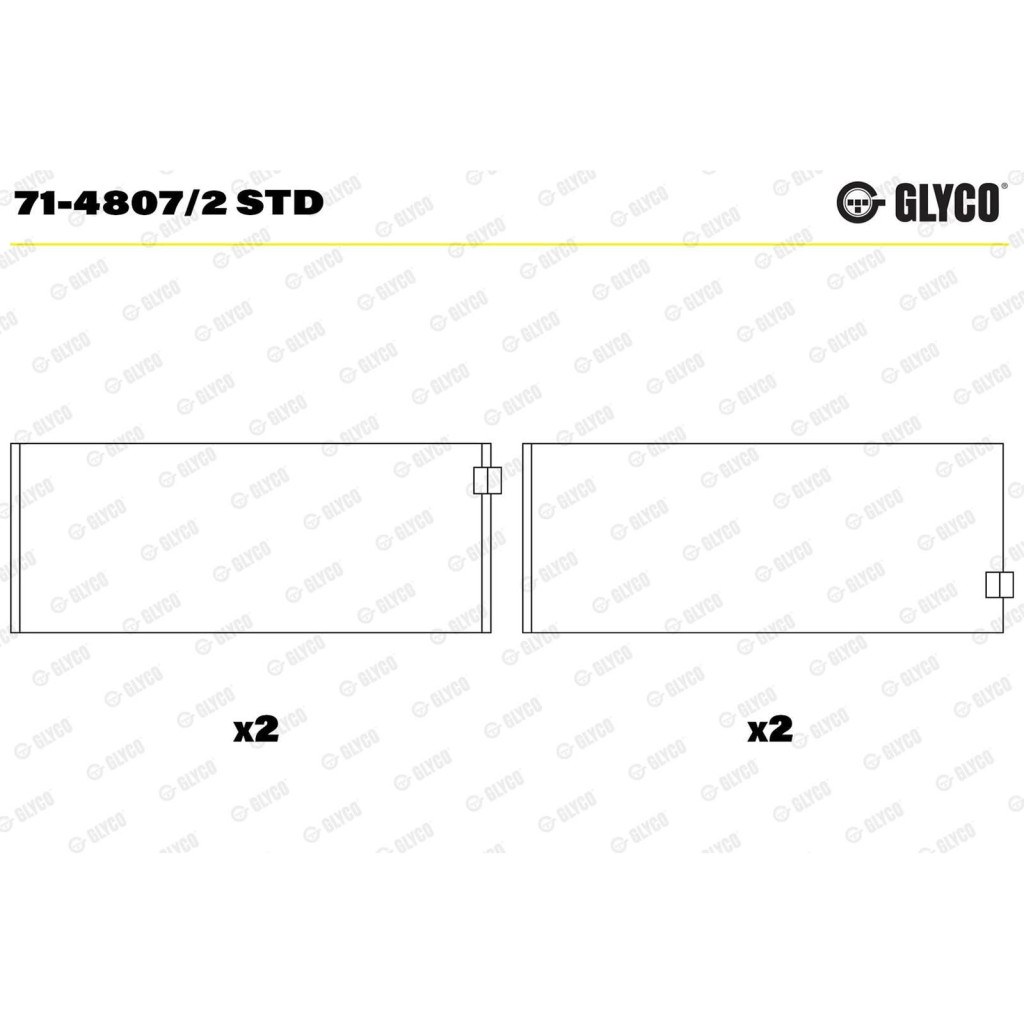 Rod bearings fits BMW N20B20 N54B30 N55B30